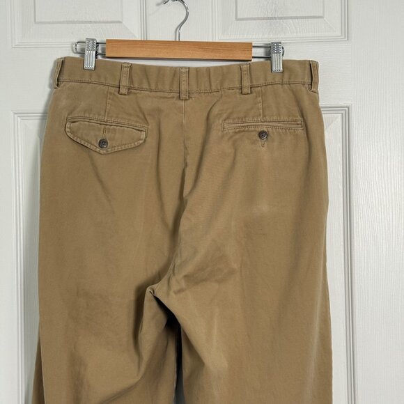 Polo Ralph Lauren Hammond Pant Mens 34x28.5 Tan Formal Preppy‎ Business Casual - Picture 4 of 16